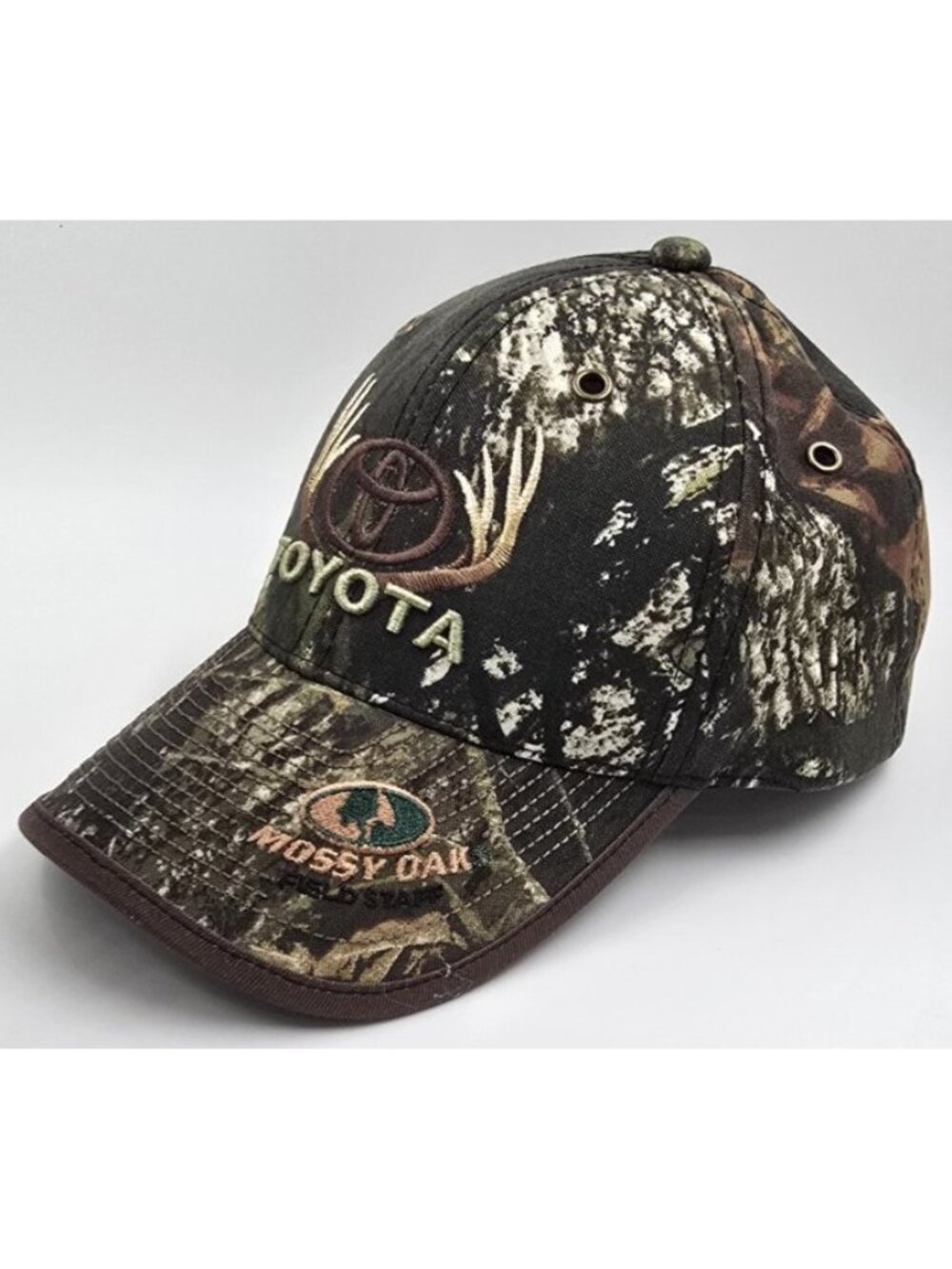 Toyota 4x4 Deer Antlers Mossy Oak Camouflage Outdoor Hunting Adjustable Hat Cap